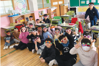 웃음꽃 가득한 신곡초 교장실, ‘꿈·사랑·행복’의 배움터