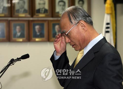 떠나는 교육부총리