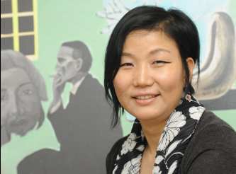 분당 작업실에서 김원희 수석교사.