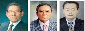 왼쪽부터 이종환, 박상복, 손동수.