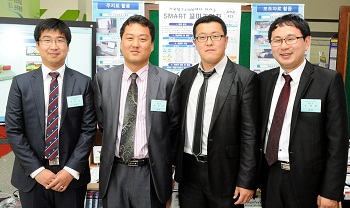 이동우(왼쪽부터), 손권진, 추대열, 손정현 교사