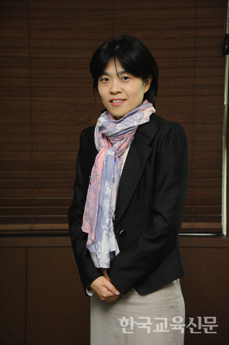 국무총리상을 수상한 김영주 인천당하중 교사
