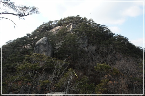 ▲ 칠보산 정상풍경