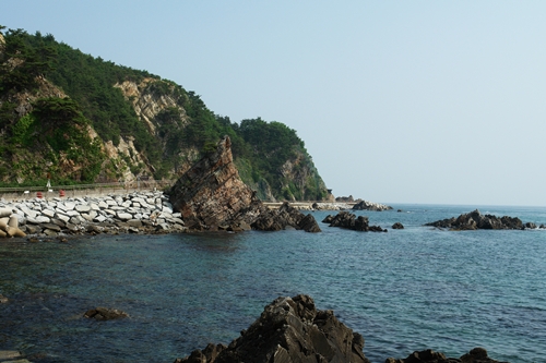 ▲ 헌화로와 바다 풍경 1