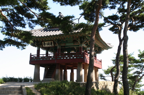 청간정 전경