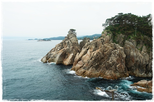 ▲ 등대에서 바라본 하조대 풍경