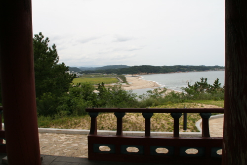 망양정에서 바라 본 동해