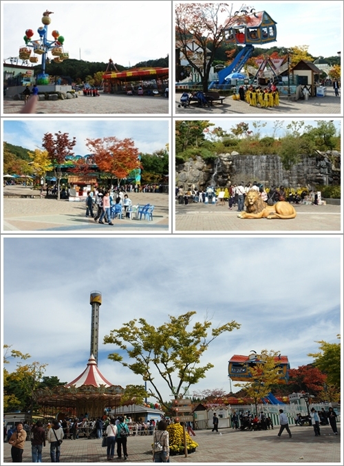 ▲ 대전동물원의 놀이공원