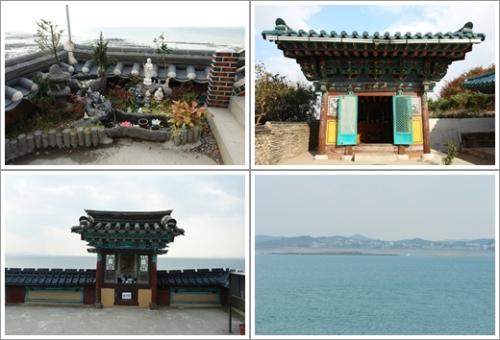 ▲ 멀리 황도의 바닷가도 보인다