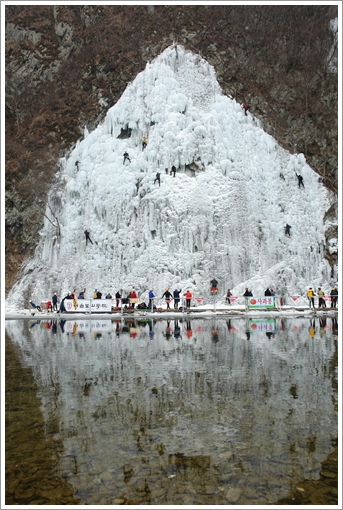 ▲ 빙벽장 풍경 3