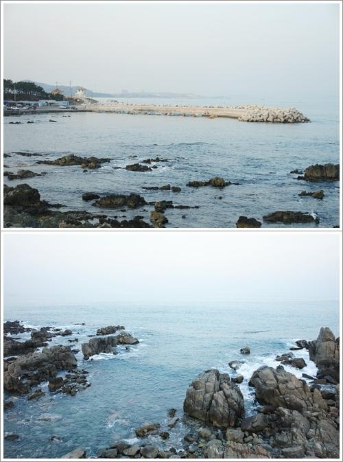 ▲ 간절곶 앞 바다 풍경