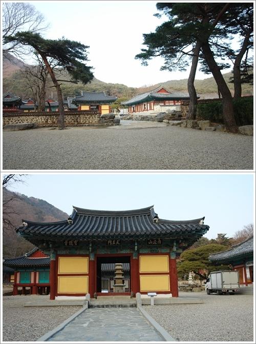 ▲ 멋진 보경사의 풍경과 사천왕문