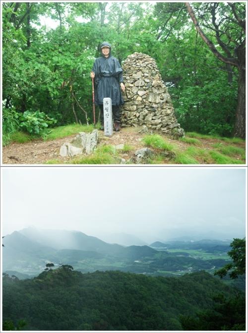 ▲ 주월산 정상 풍경