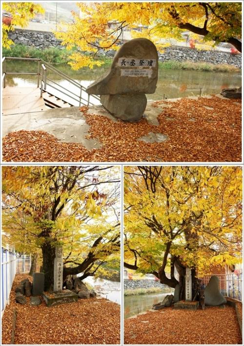 ▲ 마을의 장승제단 풍경
