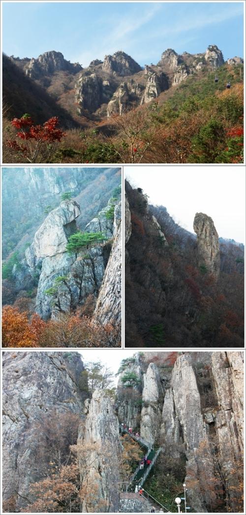 ▲ 대둔산의 가을풍경