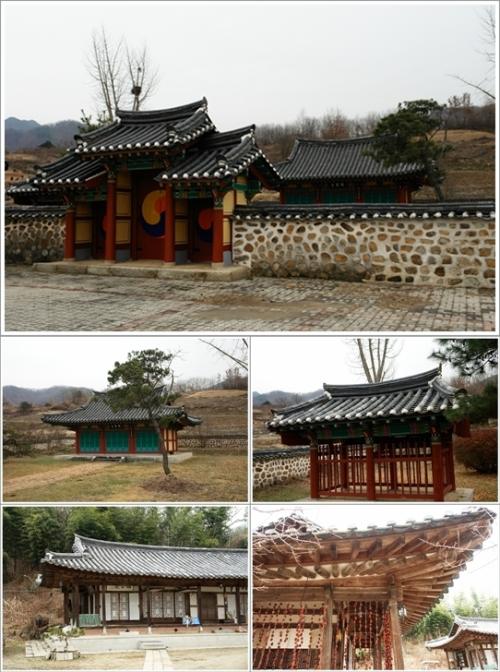 ▲ 후율당과 한옥