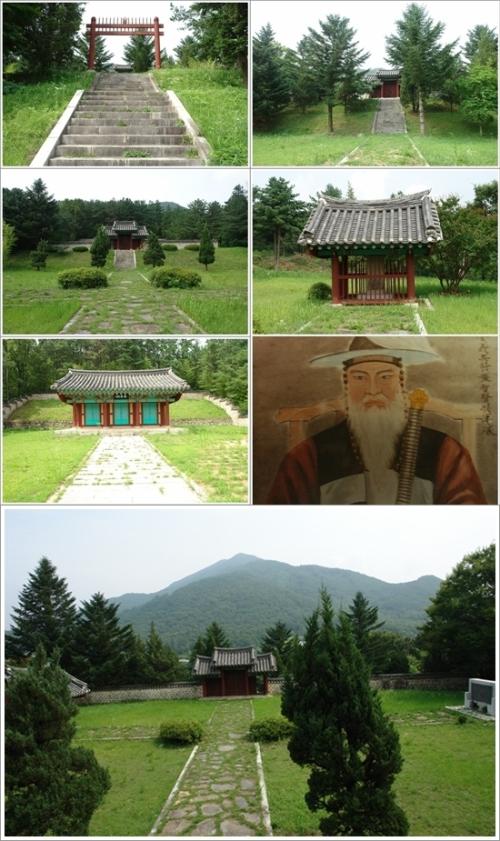 ▲ 장지현 장군 사당 풍경