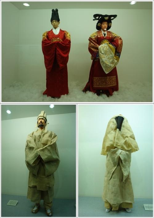 ▲ 단종역사관의 궁중복식