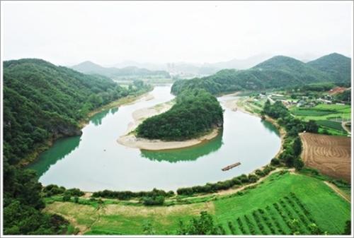 ▲ 한반도 지형