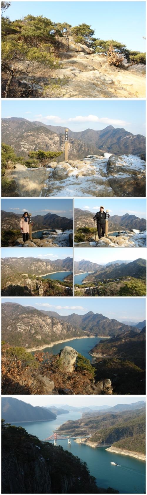 ▲ 옥순봉 풍경