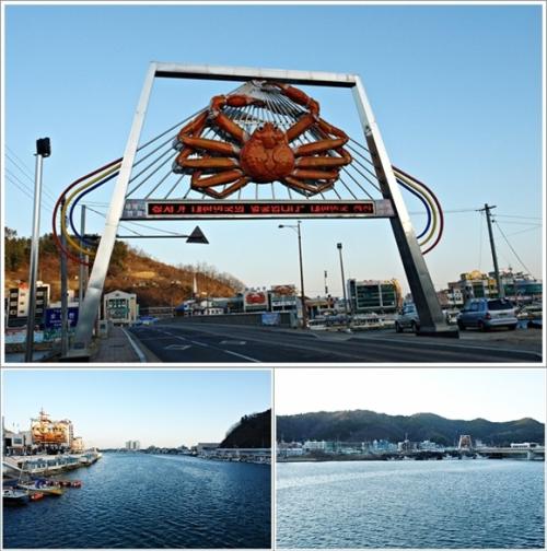 ▲ 강구항 입구 풍경