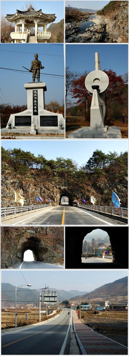 ▲ 나제통문 풍경