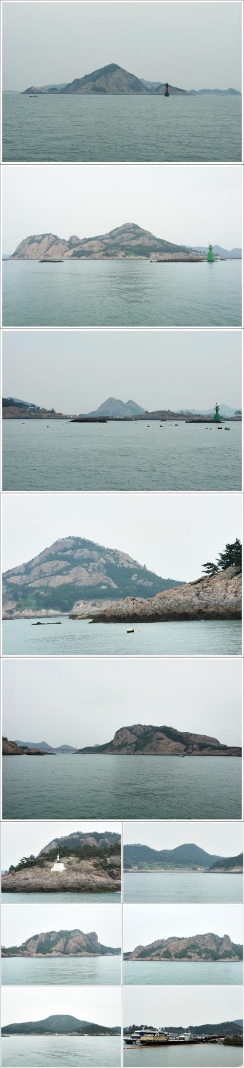 ▲ 유람선에서 본 선유도 풍경