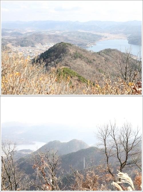 ▲ 팔각정과 작두산에서 바라본 양성산