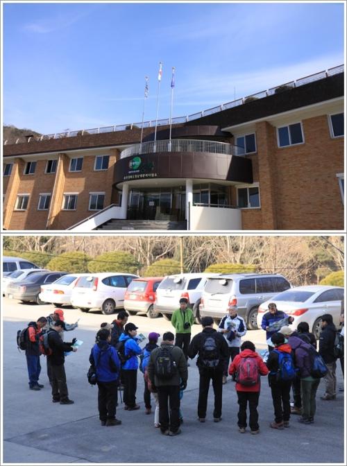▲ 대통령역사문화관과 탐방 안내