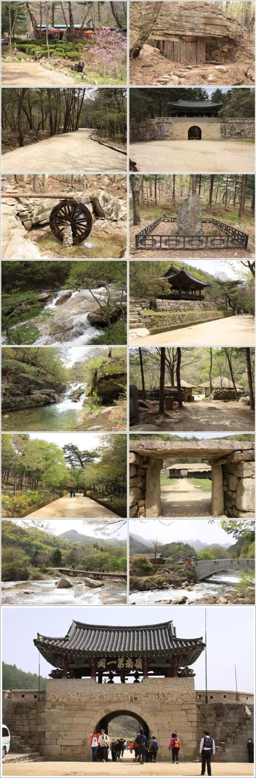 ▲ 제3관문에서 제1관문 사이에 만나는 볼거리