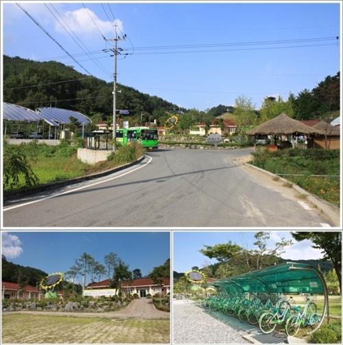 ▲ 찬샘마을 풍경