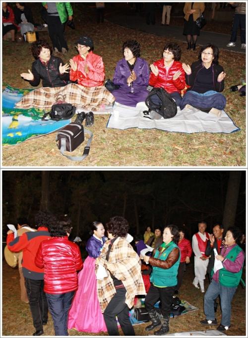 ▲ 관객과 출연진이 달빛아래에서 하나 되는 장면이 보기 좋다.