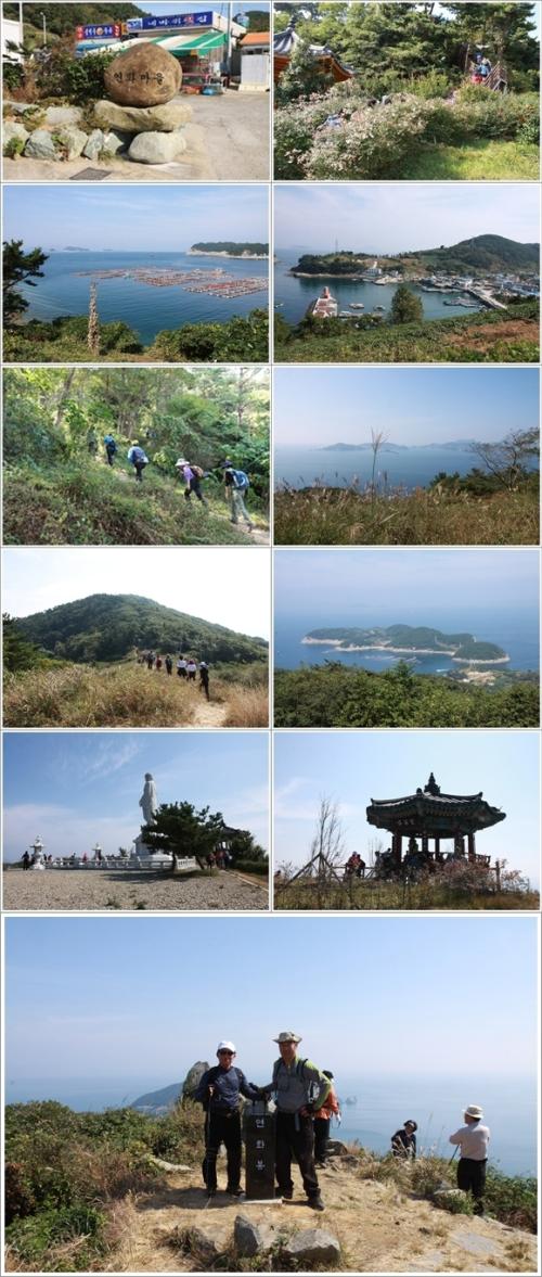 ▲ 연화리에서 연화봉 정상까지