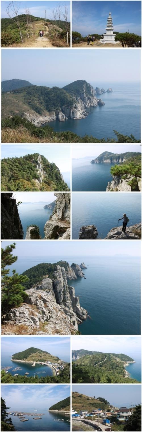 ▲ 보타암에서 동두마을까지