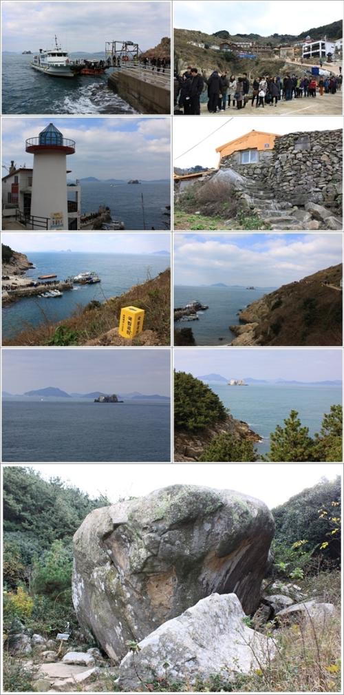▲ 여객선선착장에서 남매바위까지