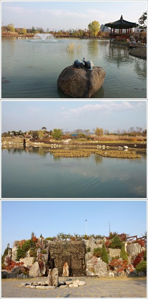 ▲ 생태습지원, 수변식물원, 암석원