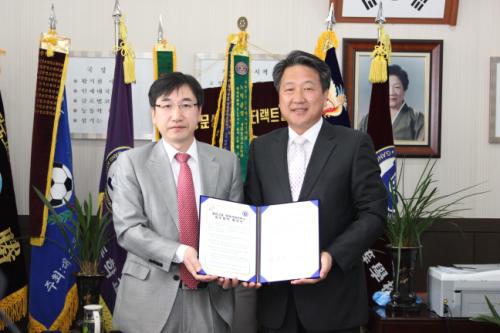 열린고용 확산을 위해 고등학교와 업무협력이 잘 성취되기를 바라며...