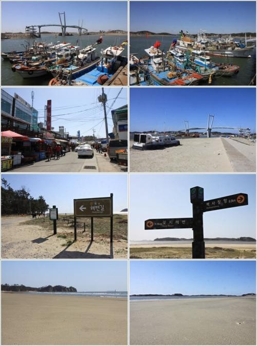 ▲ 백사장항과 백사장해변