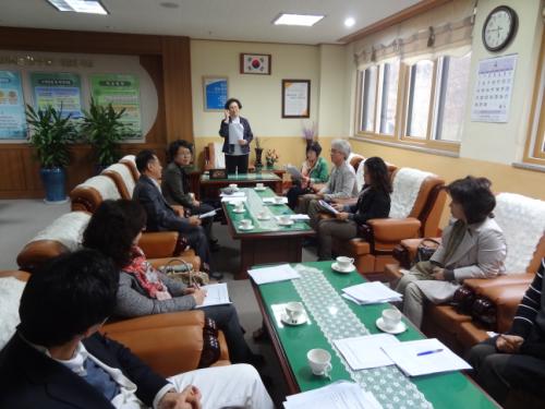2013년도 안산교육지원청 다문화연구회NTTP교과연구회 1차 협의회가 성포고(교장 경혜영)에서 열렸다