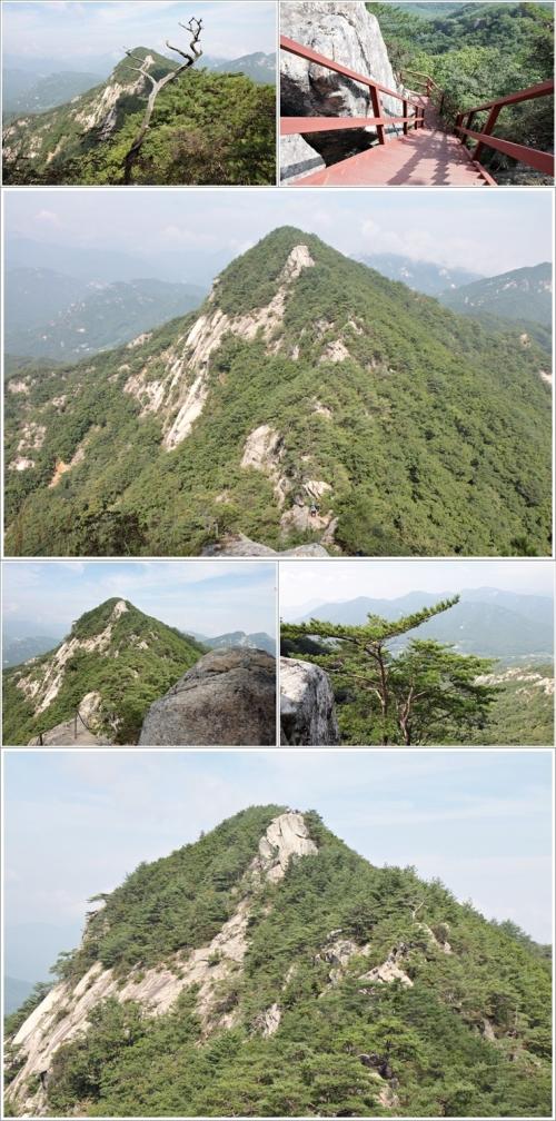 ▲ 수리봉에서 신선봉으로