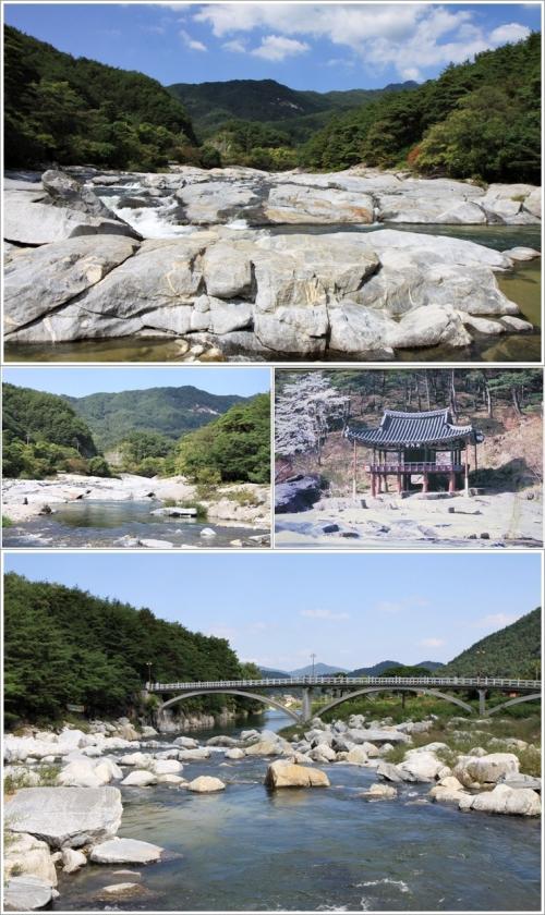 ▲ 농월정 주변 풍경