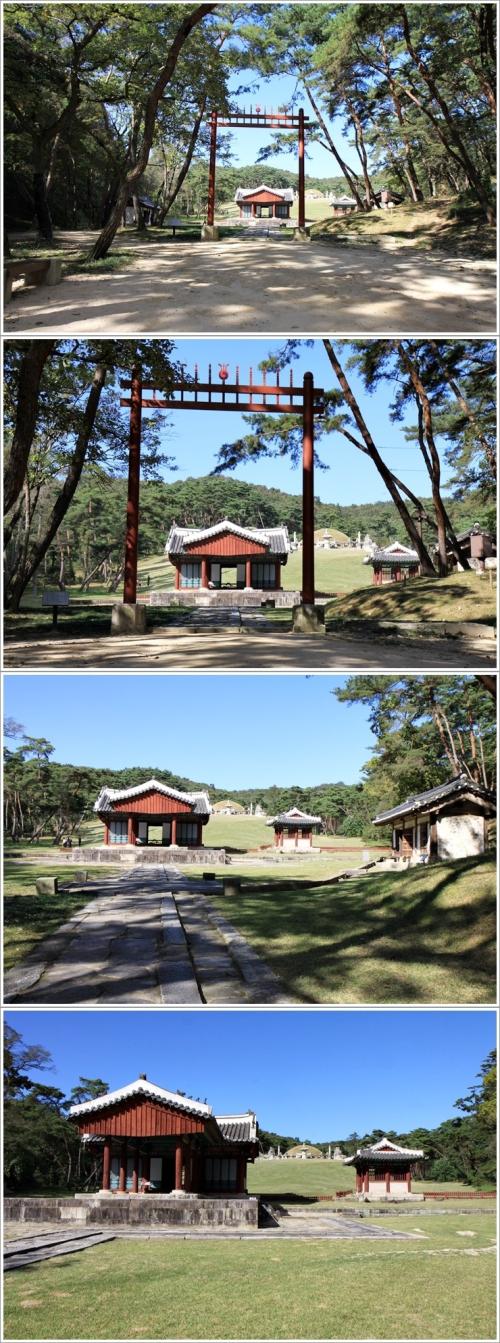 ▲ 홍살문에서 정자각으로