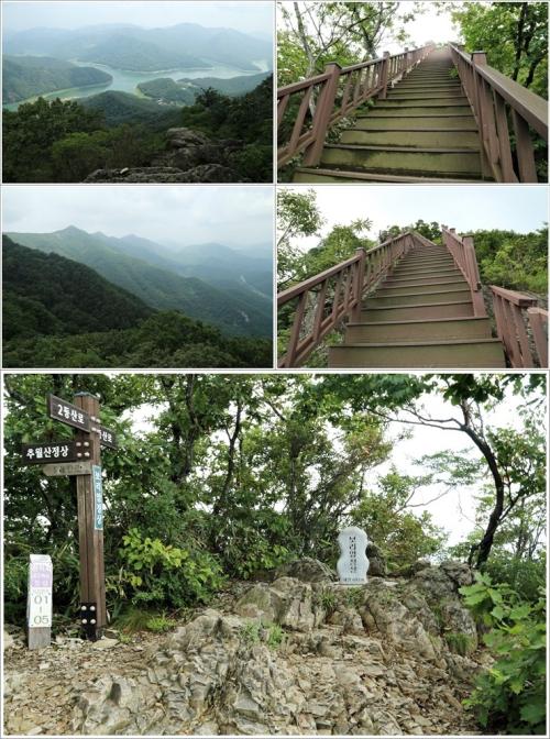 ▲ 보리암 정상까지