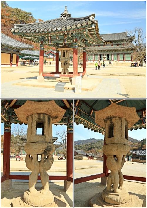 ▲ 쌍사자석등