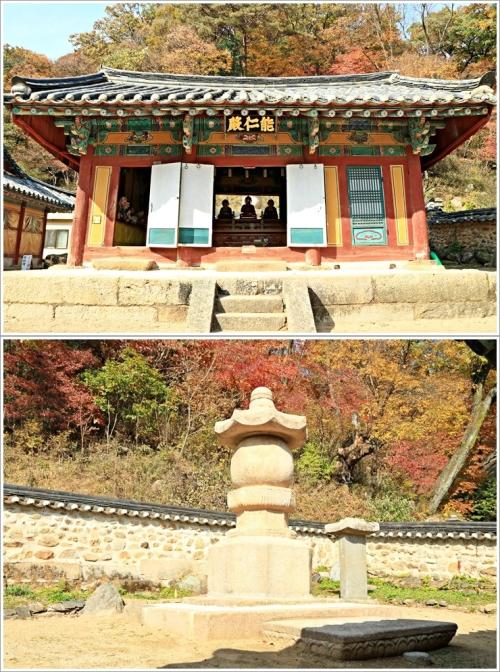 ▲ 능인전과 세존사리탑
