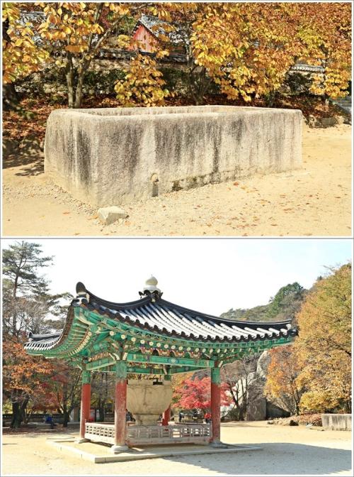 ▲ 석조와 석연지